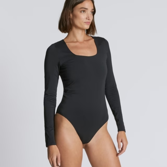 Everlane Supima Square Neck Bodysuit - Picture 1 of 11